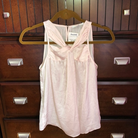 Q&A Tops - Elegant Baby Pink Top 💞 NWT